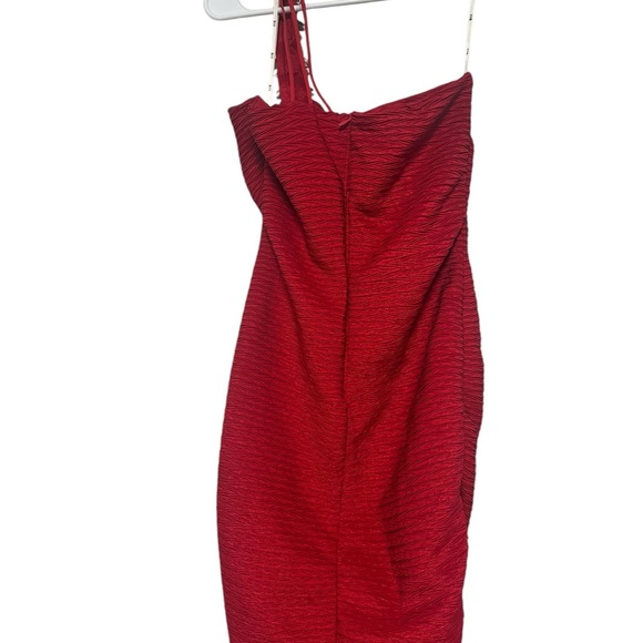 XXI Red One-Shoulder Dress for Prom or Formal - Picture 9 of 11